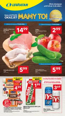 LEWIATAN - gazetka promocyjna Mamy TO w Lewiatanie – woj. opolskie od czwartku 07.05 do środy 13.05