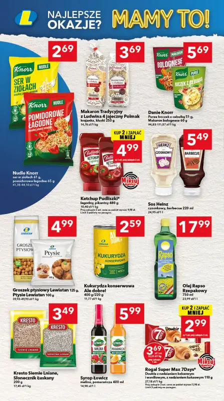 LEWIATAN - gazetka promocyjna Mamy TO w Lewiatanie – woj. podkarpackie od czwartku 07.05 do środy 13.05 - strona 4