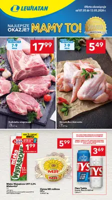 LEWIATAN - gazetka promocyjna Mamy TO w Lewiatanie – woj. podlaskie od czwartku 07.05 do środy 13.05
