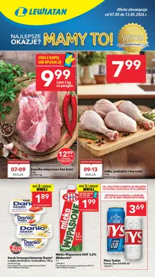 LEWIATAN - gazetka promocyjna Mamy TO w Lewiatanie – Północ od czwartku 07.05 do środy 13.05
