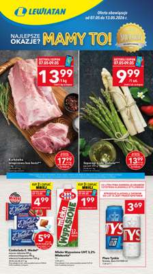 LEWIATAN - gazetka promocyjna Mamy TO w Lewiatanie – woj. wielkopolskie od czwartku 07.05 do środy 13.05