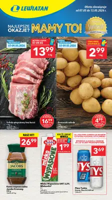 LEWIATAN - gazetka promocyjna Mamy TO w Lewiatanie – Zachód od czwartku 07.05 do środy 13.05