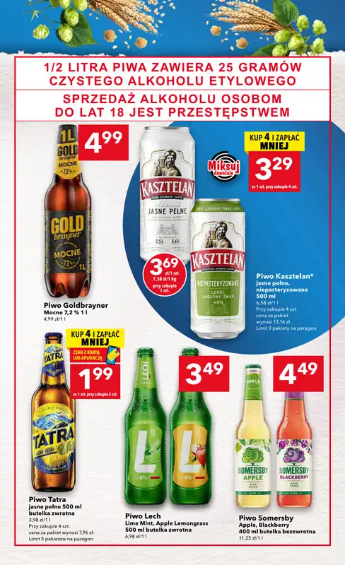 LEWIATAN - gazetka promocyjna Mamy TO w Lewiatanie – Żory od czwartku 07.05 do środy 13.05 - strona 7