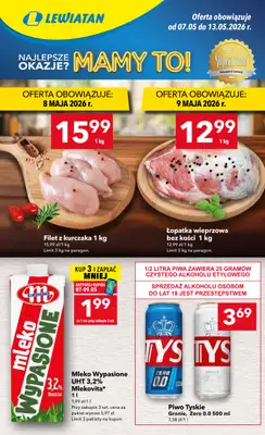 LEWIATAN - gazetka promocyjna Mamy TO w Lewiatanie – Żory od czwartku 07.05 do środy 13.05