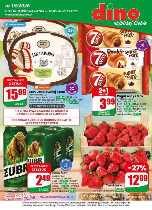 Dino - gazetka promocyjna Gazetka 19 / 2026 od środy 06.05 do wtorku 12.05