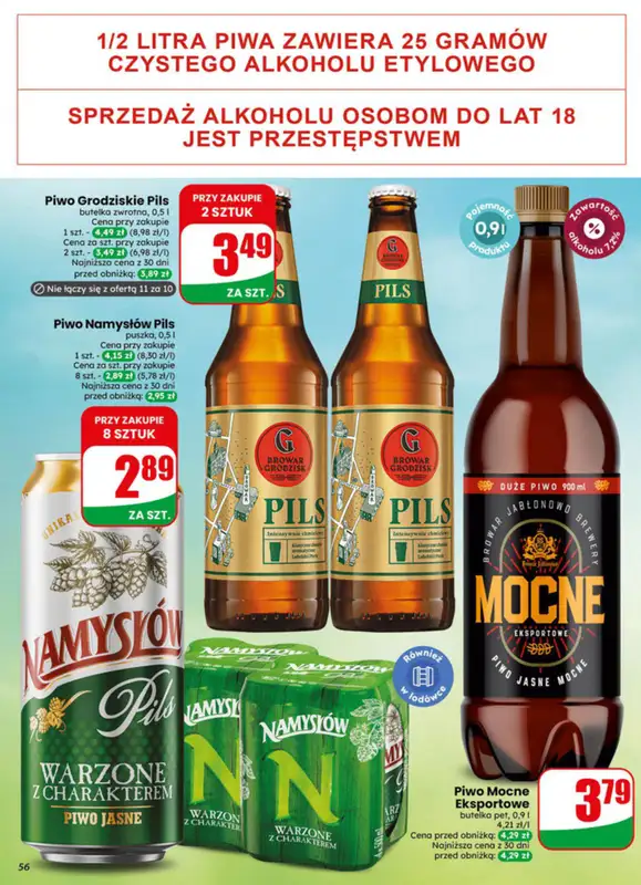 Dino - gazetka promocyjna Gazetka 19 / 2026 od środy 06.05 do wtorku 12.05 - strona 56