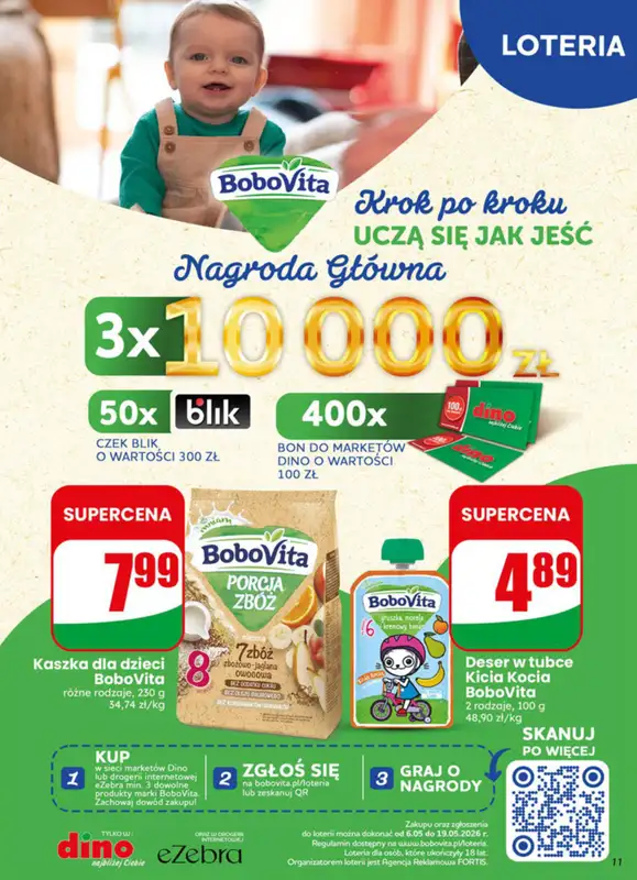 Dino - gazetka promocyjna Gazetka 19 / 2026 od środy 06.05 do wtorku 12.05 - strona 11