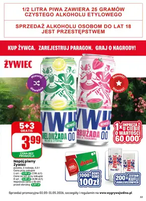 Dino - gazetka promocyjna Gazetka 19 / 2026 od środy 06.05 do wtorku 12.05 - strona 53