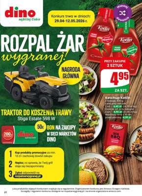 Dino - gazetka promocyjna Gazetka 19 / 2026 od środy 06.05 do wtorku 12.05 - strona 22