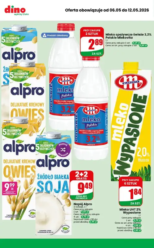 Dino - gazetka promocyjna MEGA promocje! od środy 06.05 do wtorku 12.05 - strona 5