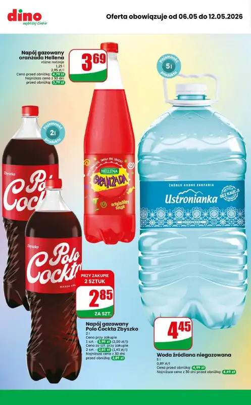 Dino - gazetka promocyjna MEGA promocje! od środy 06.05 do wtorku 12.05 - strona 3