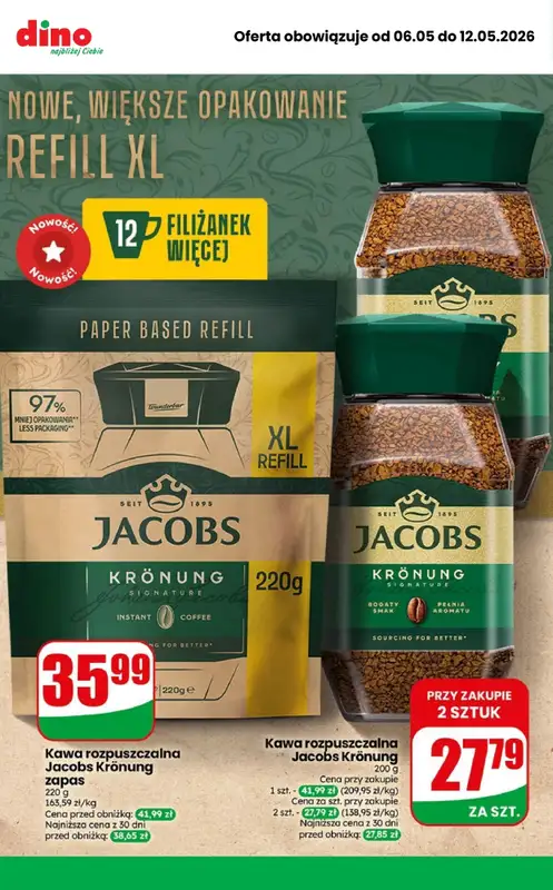 Dino - gazetka promocyjna MEGA promocje! od środy 06.05 do wtorku 12.05 - strona 4