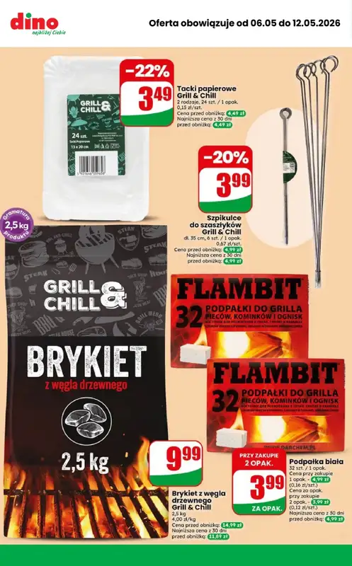 Dino - gazetka promocyjna MEGA promocje! od środy 06.05 do wtorku 12.05 - strona 10
