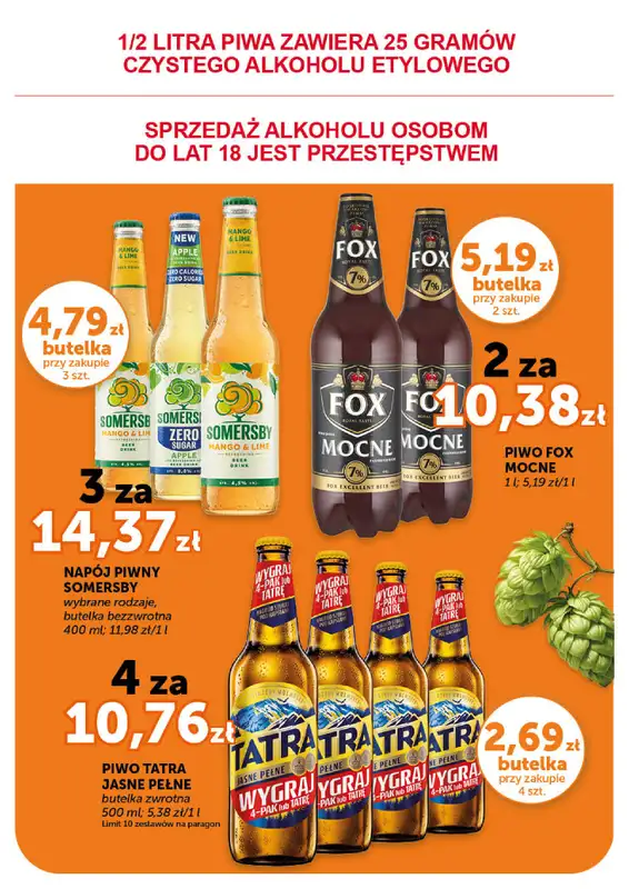 Groszek - gazetka promocyjna Gazetka Supermarket  do środy 13.05 - strona 18