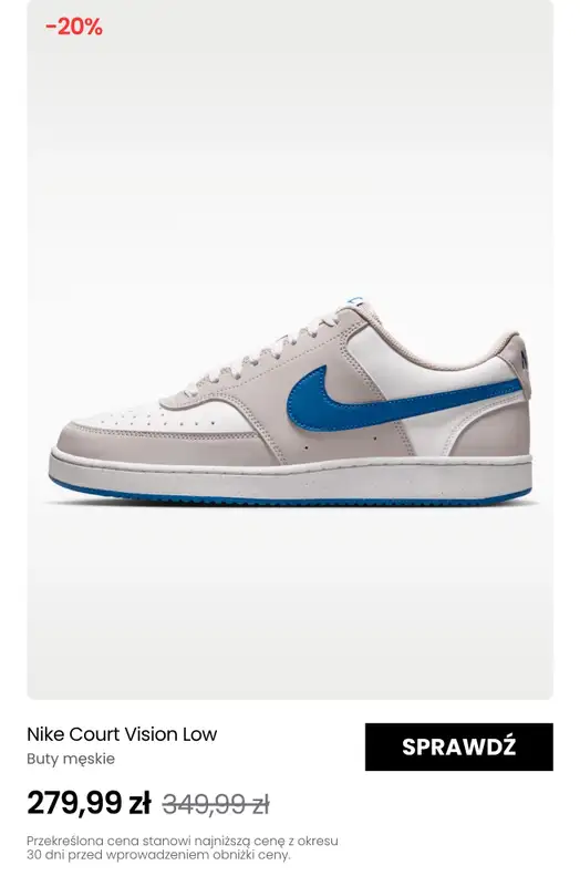 BEST SALE - gazetka promocyjna Nike | Wyprzedaż butów dla całej rodziny od wtorku 05.05  - strona 6