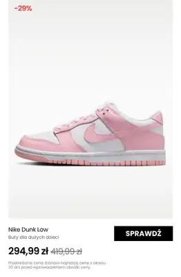 BEST SALE - gazetka promocyjna Nike | Wyprzedaż butów dla całej rodziny od wtorku 05.05  - strona 7