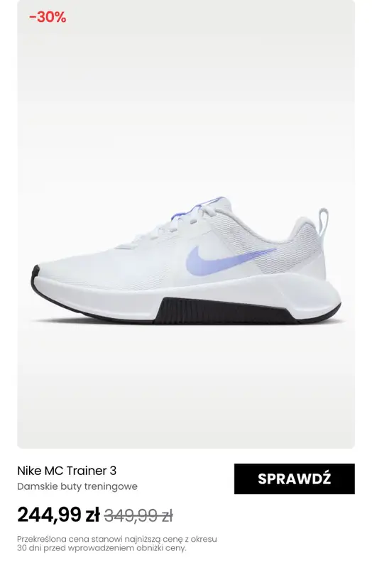 BEST SALE - gazetka promocyjna Nike | Wyprzedaż butów dla całej rodziny od wtorku 05.05  - strona 11