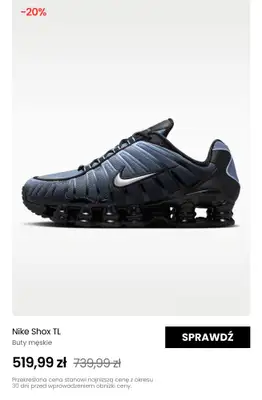 BEST SALE - gazetka promocyjna Nike | Wyprzedaż butów dla całej rodziny od wtorku 05.05  - strona 5