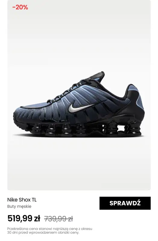 BEST SALE - gazetka promocyjna Nike | Wyprzedaż butów dla całej rodziny od wtorku 05.05  - strona 5
