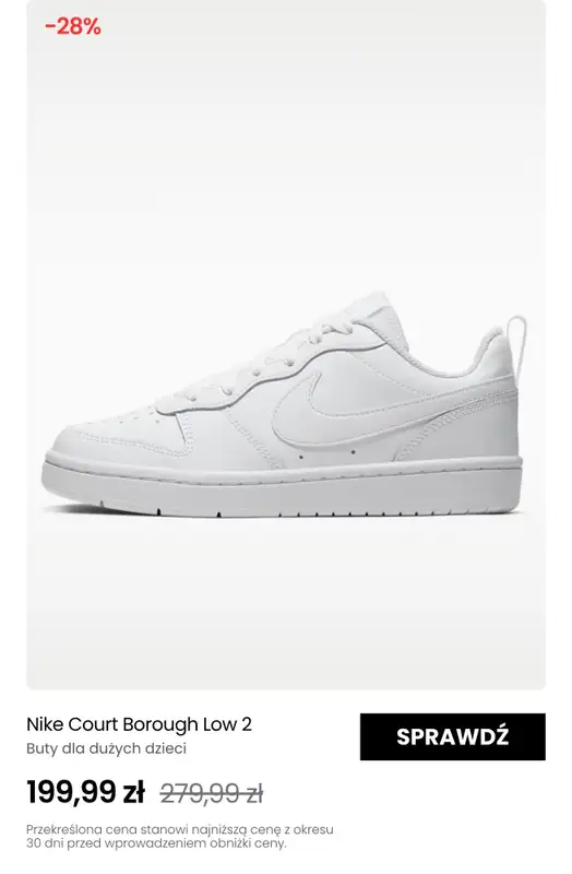 BEST SALE - gazetka promocyjna Nike | Wyprzedaż butów dla całej rodziny od wtorku 05.05  - strona 3
