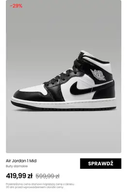 BEST SALE - gazetka promocyjna Nike | Wyprzedaż butów dla całej rodziny od wtorku 05.05  - strona 9