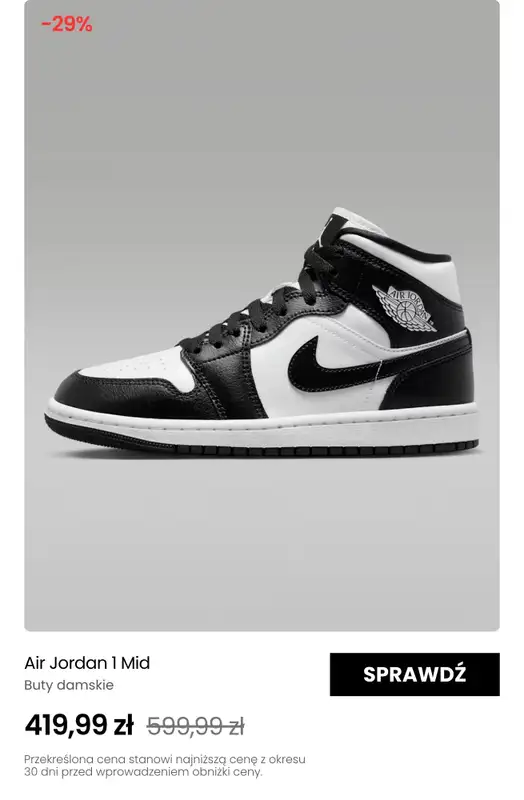 BEST SALE - gazetka promocyjna Nike | Wyprzedaż butów dla całej rodziny od wtorku 05.05  - strona 9