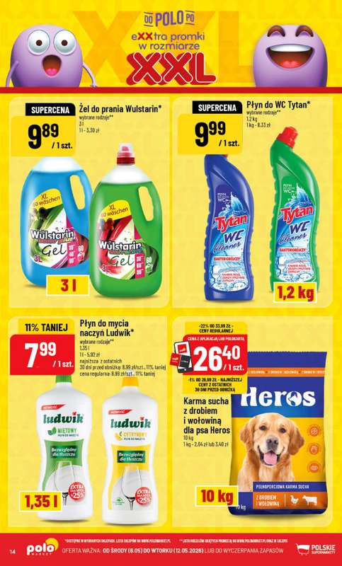 POLOmarket - gazetka promocyjna Gazetka od środy 06.05 do wtorku 12.05 - strona 14