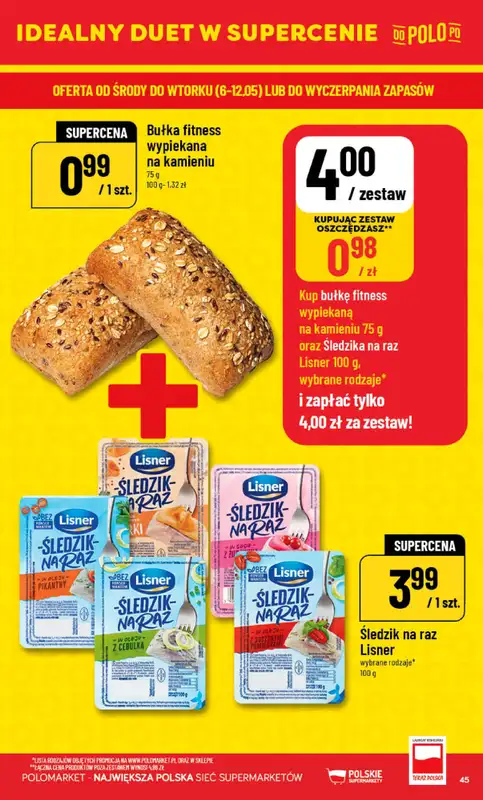 POLOmarket - gazetka promocyjna Gazetka od środy 06.05 do wtorku 12.05 - strona 45
