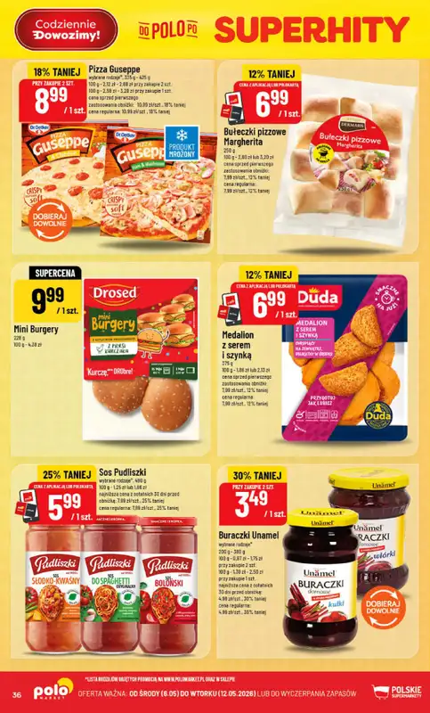 POLOmarket - gazetka promocyjna Gazetka od środy 06.05 do wtorku 12.05 - strona 36