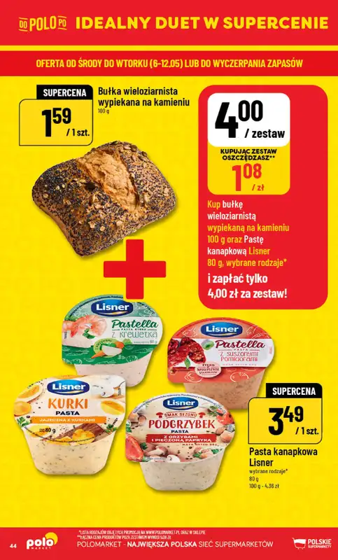 POLOmarket - gazetka promocyjna Gazetka od środy 06.05 do wtorku 12.05 - strona 44