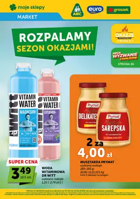 Euro Sklep - gazetka promocyjna Gazetka Market  do środy 13.05