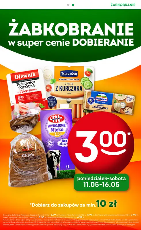 Żabka - gazetka promocyjna Gazetka Spożywcza od środy 06.05 do wtorku 19.05 - strona 3