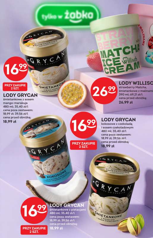 Żabka - gazetka promocyjna Katalog lodowy od środy 06.05 do wtorku 19.05 - strona 16