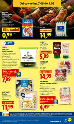 Lidl - gazetka promocyjna Oferta od czwartku od czwartku 07.05 do soboty 09.05 - strona 69