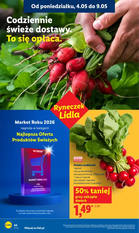 Lidl - gazetka promocyjna Oferta od czwartku od czwartku 07.05 do soboty 09.05 - strona 42