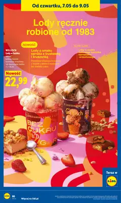 Lidl - gazetka promocyjna Oferta od czwartku od czwartku 07.05 do soboty 09.05 - strona 80