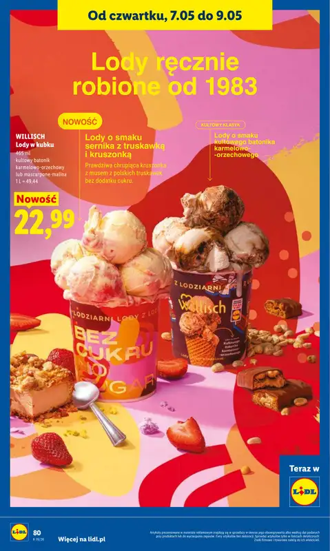Lidl - gazetka promocyjna Oferta od czwartku od czwartku 07.05 do soboty 09.05 - strona 80
