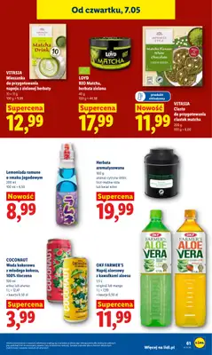 Lidl - gazetka promocyjna Oferta od czwartku od czwartku 07.05 do soboty 09.05 - strona 61