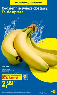 Lidl - gazetka promocyjna Oferta od czwartku od czwartku 07.05 do soboty 09.05 - strona 45