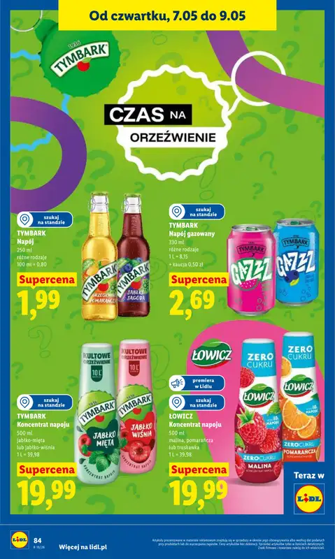 Lidl - gazetka promocyjna Oferta od czwartku od czwartku 07.05 do soboty 09.05 - strona 86