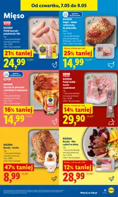 Lidl - gazetka promocyjna Oferta od czwartku od czwartku 07.05 do soboty 09.05 - strona 71