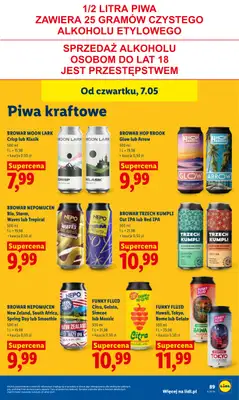 Lidl - gazetka promocyjna Oferta od czwartku od czwartku 07.05 do soboty 09.05 - strona 93