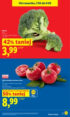 Lidl - gazetka promocyjna Oferta od czwartku od czwartku 07.05 do soboty 09.05 - strona 9