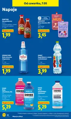 Lidl - gazetka promocyjna Oferta od czwartku od czwartku 07.05 do soboty 09.05 - strona 84
