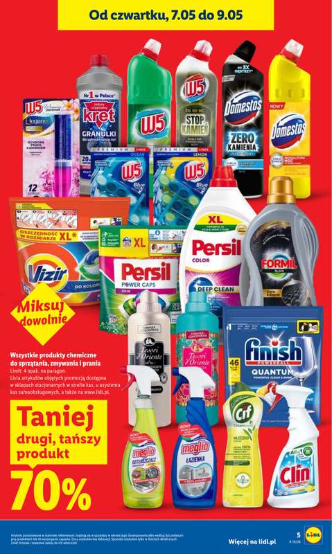 Lidl - gazetka promocyjna Oferta od czwartku od czwartku 07.05 do soboty 09.05 - strona 5