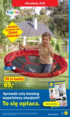Lidl - gazetka promocyjna Oferta od czwartku od czwartku 07.05 do soboty 09.05 - strona 41