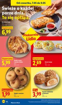 Lidl - gazetka promocyjna Oferta od czwartku od czwartku 07.05 do soboty 09.05 - strona 64