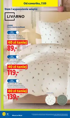 Lidl - gazetka promocyjna Oferta od czwartku od czwartku 07.05 do soboty 09.05 - strona 38