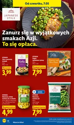 Lidl - gazetka promocyjna Oferta od czwartku od czwartku 07.05 do soboty 09.05 - strona 52