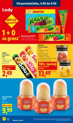 Lidl - gazetka promocyjna Oferta od czwartku od czwartku 07.05 do soboty 09.05 - strona 82